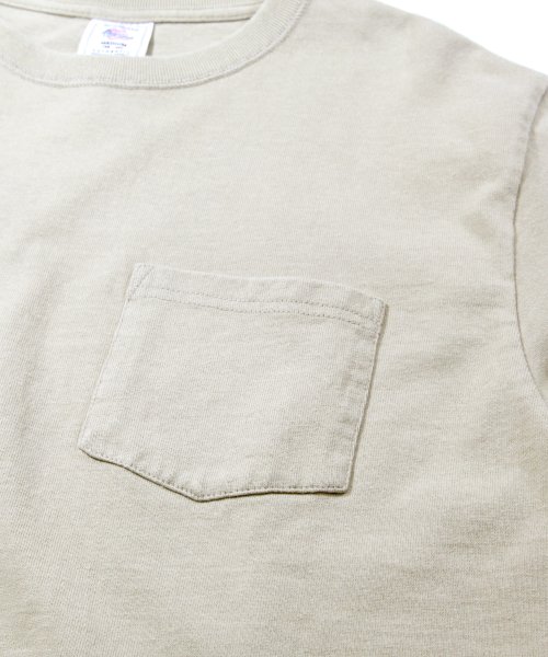 JEMORGAN(ジェーイーモーガン)/【JEMORGAN ジェーイーモーガン】度詰め天竺SNOW WASH　ポケットＴee　/ Tough Tee  　スノー抜染　ビンテージ加工/img31