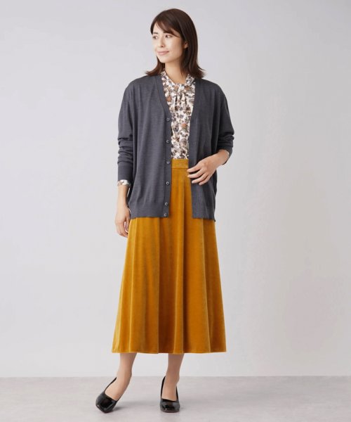 Vネックカ－ディガン【GEMMA】 