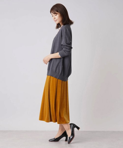 Vネックカ－ディガン【GEMMA】 