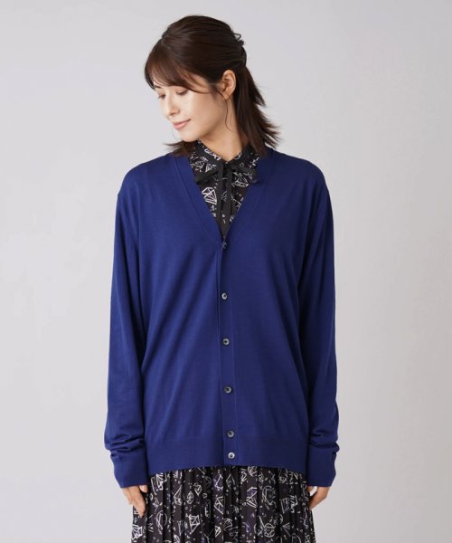 Vネックカ－ディガン【GEMMA】 