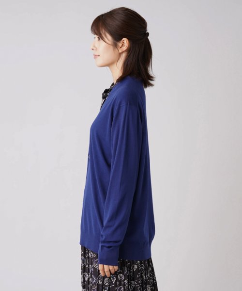 Vネックカ－ディガン【GEMMA】 