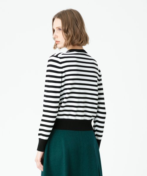 ポケットクルーカーディガン 