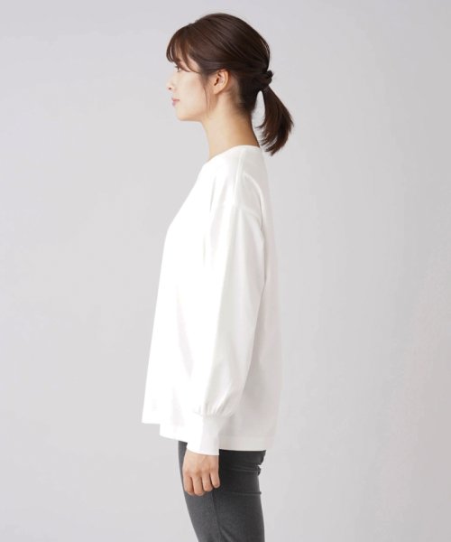 Leilian(レリアン)/ボリュームスリーブロングTシャツ【my perfect wardrobe】/img08