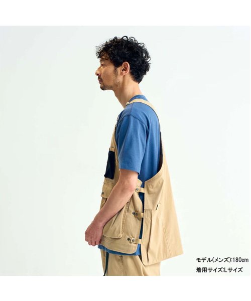 NANGA(ナンガ)/ NANGA ナンガ ベスト アウター タキビ リップトップ フィールド メンズ アウトドア TAKIBI RIPSTOP FIELD VEST ブラック ベー/img12