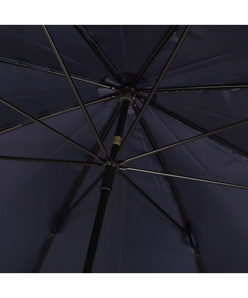 Ogawa(オガワ)/ワカオ WAKAO 雨傘 長傘 レディース 軽量 防水 撥水加工 天然素材 日本製 タッセル付き SLIM LONG UMBRELLA ネイビー レッド グリー/img12