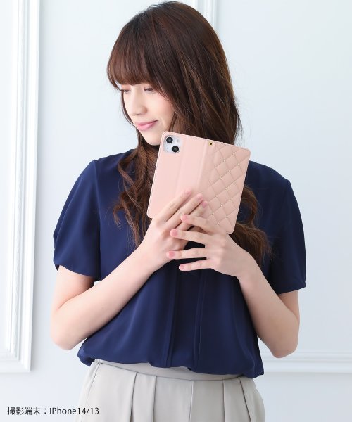 CECIL McBEE(セシルマクビー)/iphone14 14pro iphone13 セシルマクビー CECIL McBEE キルティング 手帳ケース スマホ アイフォン/img05