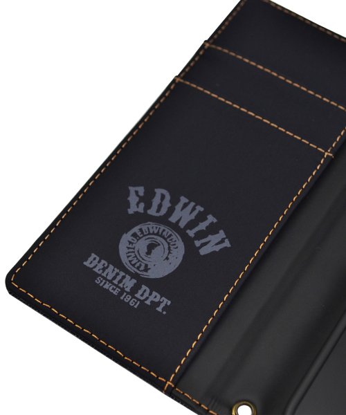 EDWIN(EDWIN)/iphone15 15pro 15 promax  iphone14 pro plus エドウィン EDWIN 手帳ケース タグデニム エドウイン スマホ/img13