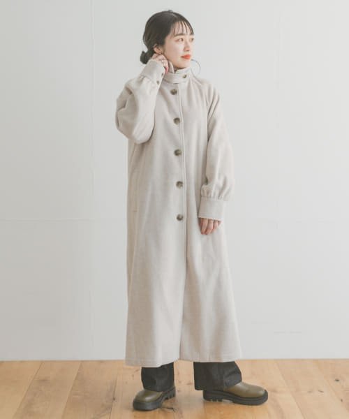 ITEMS URBANRESEARCH(アイテムズ アーバンリサーチ（レディース）)/スタンドカラーコート/img08