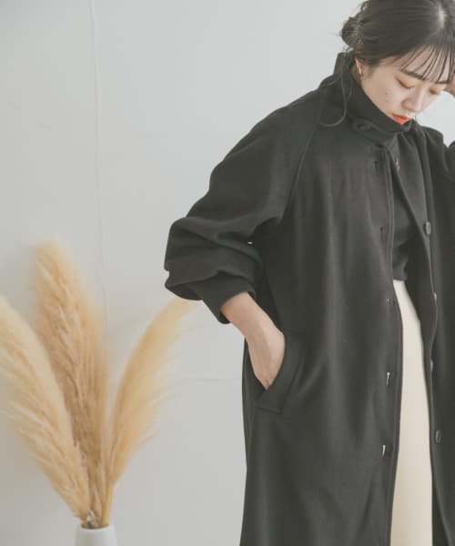 ITEMS URBANRESEARCH(アイテムズ アーバンリサーチ（レディース）)/スタンドカラーコート/img27