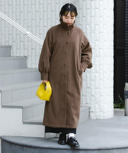 ITEMS URBANRESEARCH(アイテムズ アーバンリサーチ（レディース）)/スタンドカラーコート/img32