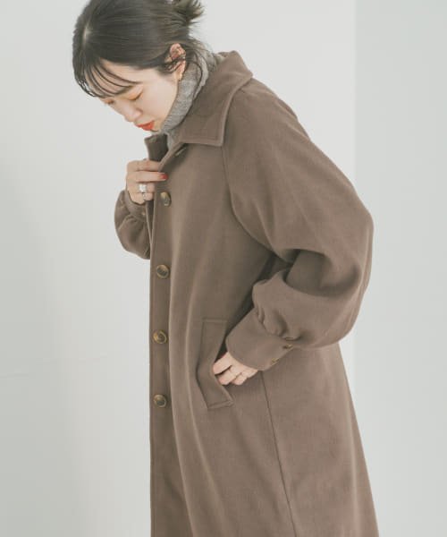 ITEMS URBANRESEARCH(アイテムズ アーバンリサーチ（レディース）)/スタンドカラーコート/img46