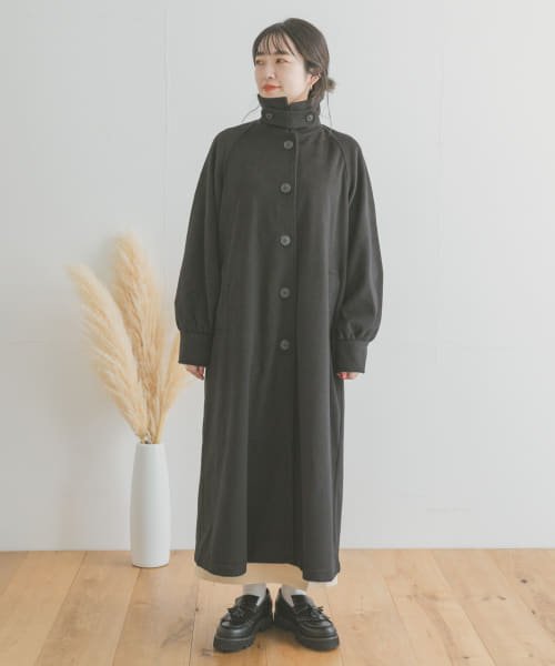 ITEMS URBANRESEARCH(アイテムズ アーバンリサーチ（レディース）)/スタンドカラーコート/img48