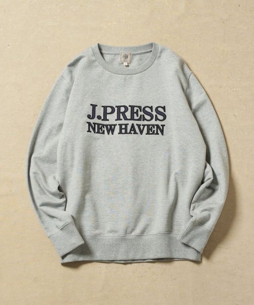 J.PRESS MENS(J．プレス　メンズ)/インレージャージロゴ トレーナー/img01