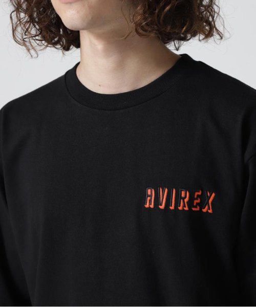 AVIREX(AVIREX)/BULLDOG LONG SLEEVE T－SHIRT / ブルドッグ 長袖 Tシャツ/img05