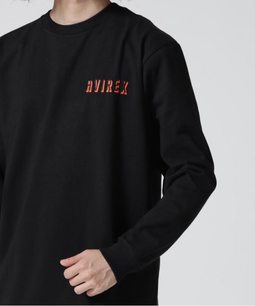 AVIREX(AVIREX)/BULLDOG LONG SLEEVE T－SHIRT / ブルドッグ 長袖 Tシャツ/img06