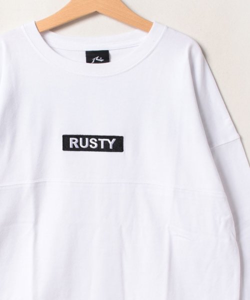 RUSTY Kids(ラスティ　キッズ)/【RUSTY KIDS】 KIDSナガソデ Tシャツ/img02