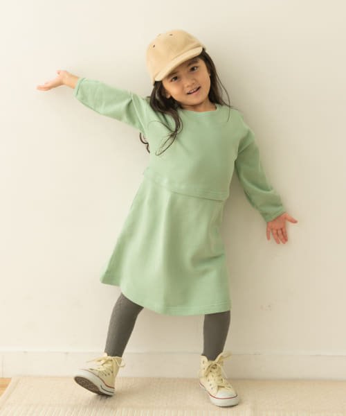 URBAN RESEARCH DOORS（Kids）(アーバンリサーチドアーズ（キッズ）)/裏毛セットアップ風ワンピース(KIDS)/img14