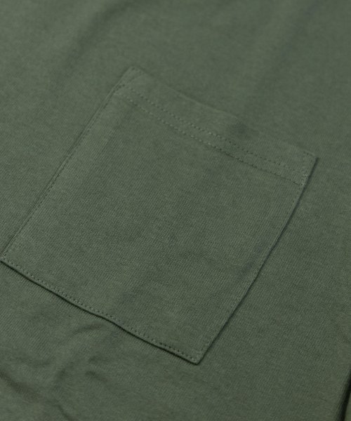 Nylaus(ナイラス)/Goodwear USAコットン ポケット付き ロングスリーブTシャツ/img02