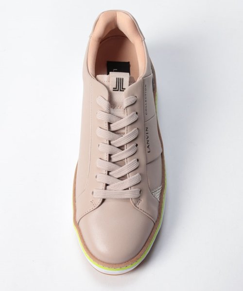 レースアップスニーカー 