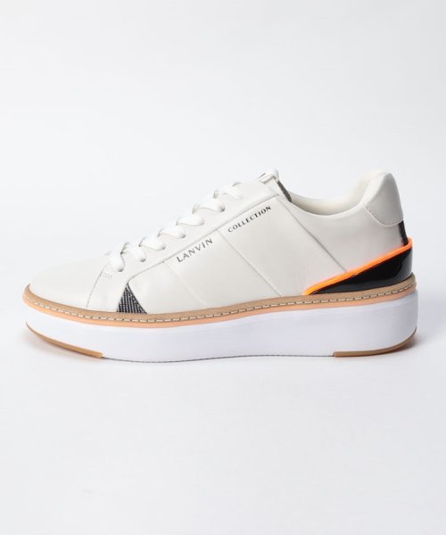 レースアップスニーカー 