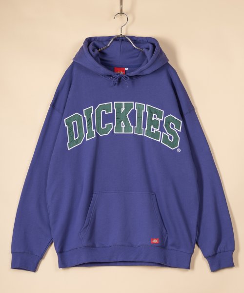 Dickies(Dickies)/【Dickies】 ディッキーズ サテンワッペン刺繍 ビッグカレッジロゴ プルパーカー/アメカジ/ストリート/ビッグシルエット/22AW/img03