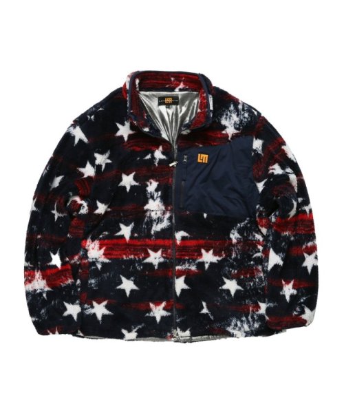 【大きいサイズ】ラウドマウス/LOUDMOUTH スター柄 フリースブルゾン メンズ ブルゾン ライトアウター コート ビジネス カジュアル アウター 通勤 仕 アダム　エ　ロペ/《2024SS》【WILD THINGS / ワイルドシングス 別注】TOOLS･･･ SKC1777199403(13640円)