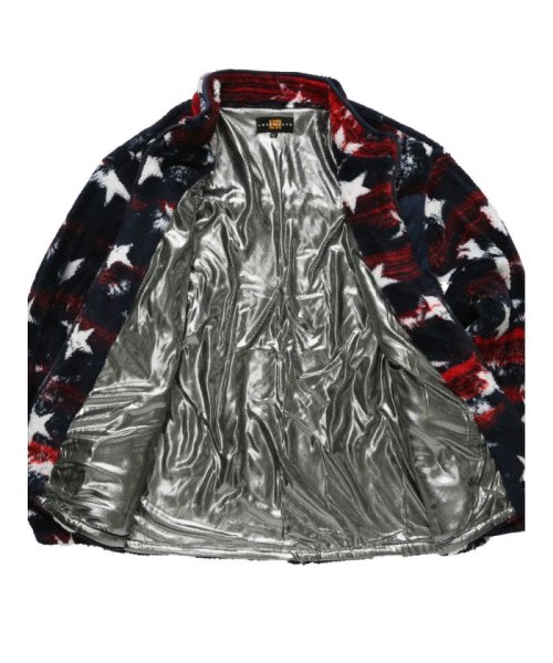 【大きいサイズ】ラウドマウス/LOUDMOUTH スター柄 フリースブルゾン メンズ ブルゾン ライトアウター コート ビジネス カジュアル アウター 通勤 仕 アダム　エ　ロペ/《2024SS》【WILD THINGS / ワイルドシングス 別注】TOOLS･･･ SKC1777199403(13640円)