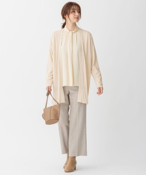 【洗える】CARIAGGI スーパーエクストラファインメリノ ニットカーディガン トップス FK1656213266(12656円)