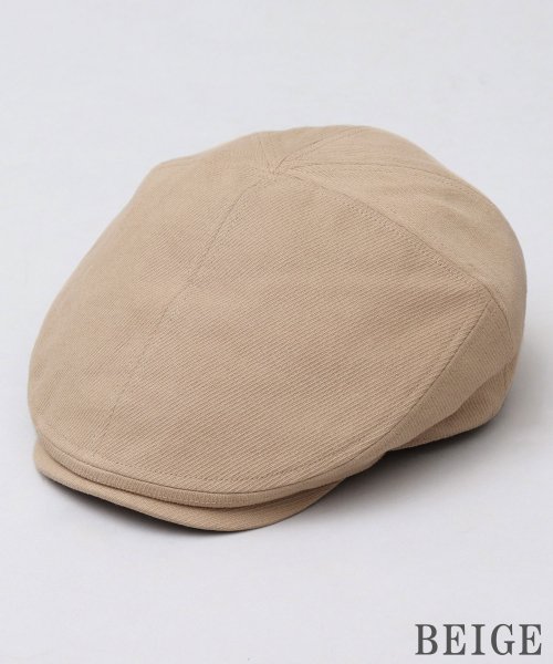 Besiquenti(ベーシックエンチ)/ヘヴィーツイル パネル切り替え ハンチング コットン ハンチング帽 帽子 メンズ カジュアル シンプル/img14