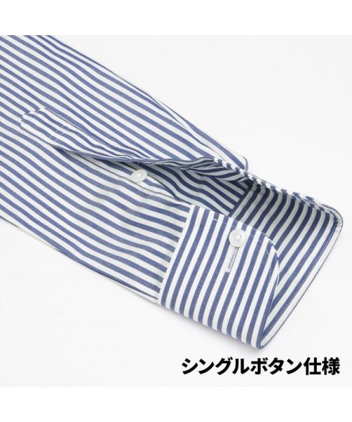TOKYO SHIRTS(TOKYO SHIRTS)/【国産しゃれシャツ】ボタンダウン 長袖 形態安定 ワイシャツ 綿100%/img03