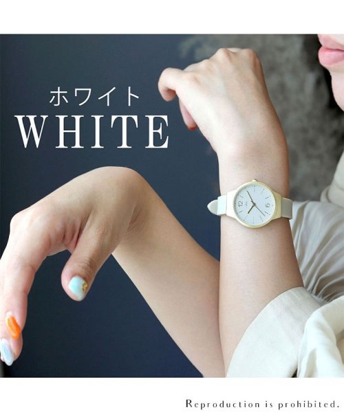 nattito(ナティート)/【メーカー直営店】腕時計 レディース スミー シリコン マットケース シンプル 上品 大きめ プチプラ YM053/img04