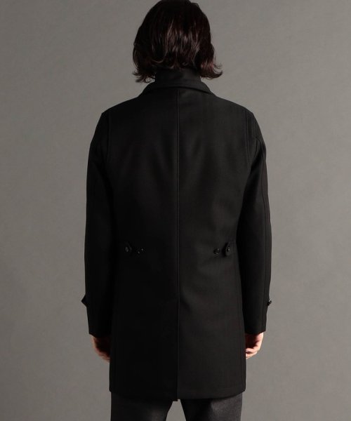 レイヤードライナー付スタンドカラーコート 
