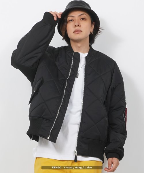 1111clothing(ワンフォークロージング)/MA－1 メンズ ma1 レディース ダウンジャケット 中綿 ジャケット オーバーサイズ アウター ブルゾン ビッグシルエット 長袖 ミリタリー ジャンバー 防/img10