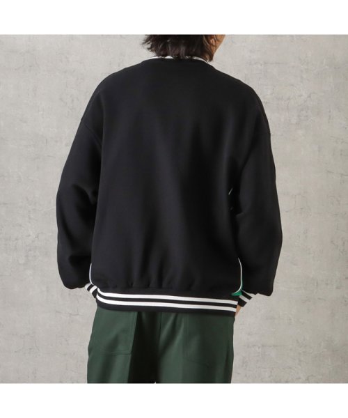 MAC HOUSE(men)(マックハウス（メンズ）)/VISION STREET WEAR ヴィジョンストリートウェア リブラインアーチロゴワッペントレーナー 2905010/img02