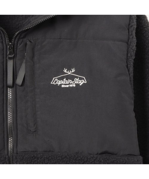 CAPTAIN STAG キャプテンスタッグ ボア切り替えスタンドカラージャケット 2473－3812 人気・おすすめ｜多用途・生活用品におすすめ 口コミ人気 即納 日本国内発送・信頼対応