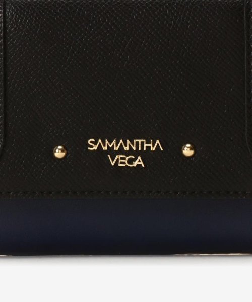 SAMANTHAVEGA(サマンサベガ)/バイカラーシンプルロゴ折財布/img05