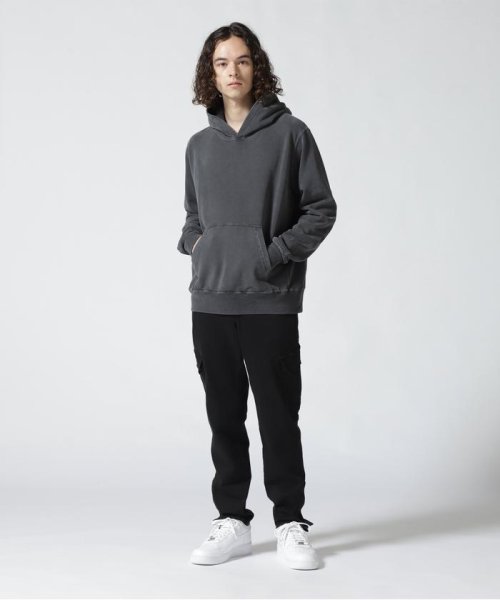 REMI RELIEF(レミレリーフ) SP加工裏毛パーカー REMI