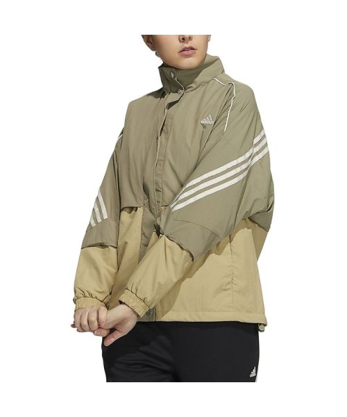 Adidas(アディダス)/アディダス/レディス/W WORDING ウーブン トラックトップ / WORDING LOOSE FIT WOVEN TRACKTOP/img02