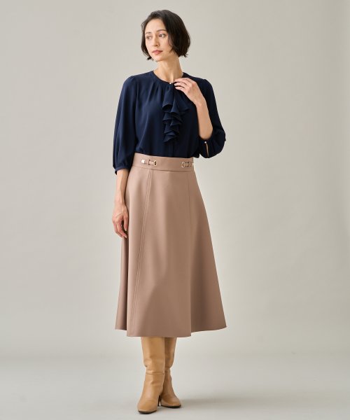 セール】ブライトツイルベルトモチーフスカート(504893515) | アナイ  