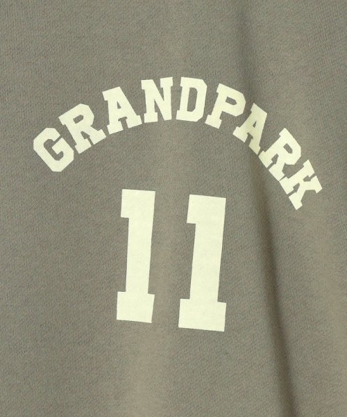Grand PARK(グランドパーク)/ボートネック　ナンバリング　ルーズトレーナー/img09