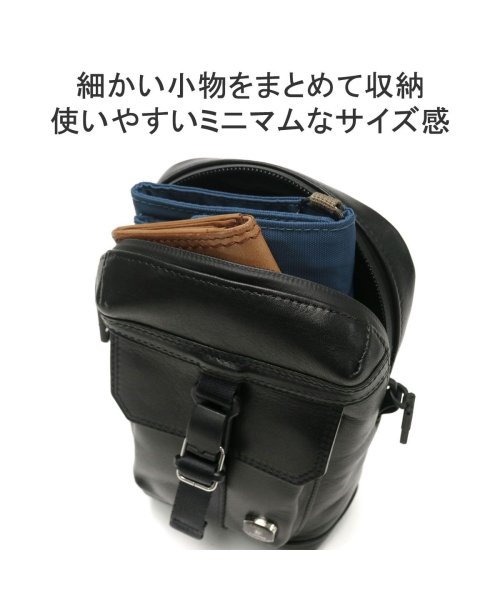 AS2OV(アッソブ)/アッソブ ポーチ AS2OV HABIT SHOULDER SERIES WATER PROOF JES LEATHER レザーポーチ 072100/img04