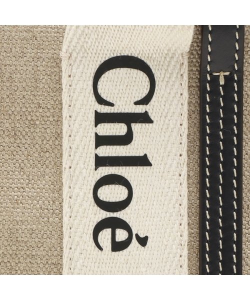 Chloe(クロエ)/クロエ トートバッグ ショルダーバッグ ウッディ ミニバッグ ベージュ ネイビー レディース CHLOE CHC22AP237I26 91J/img08