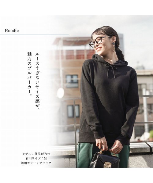 MAC HOUSE(women)(マックハウス（レディース）)/NAVY ネイビー フーディー MH827－719/img03