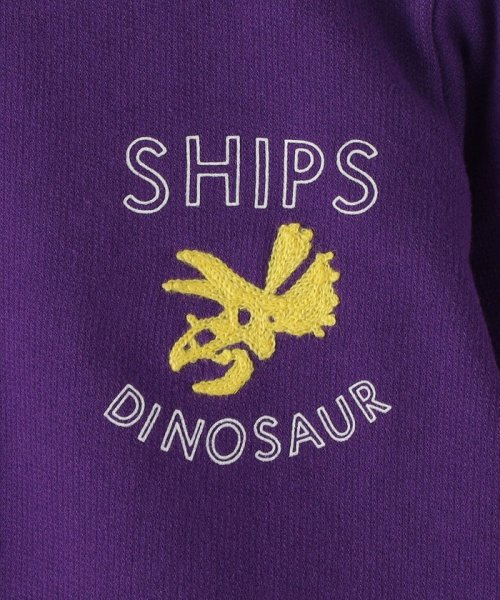 SHIPS KIDS(シップスキッズ)/SHIPS KIDS:90cm / ミニ裏毛 恐竜 ワンポイント TEE/img05