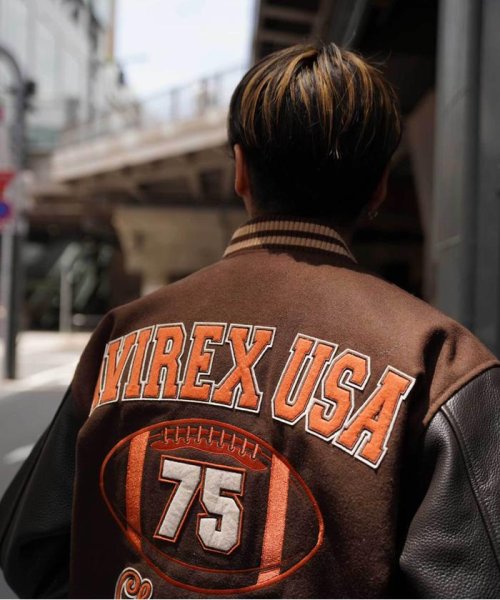 AVIREX(AVIREX)/《WEB&DEPOT限定》SKOOKUM VARSITY JACKET/スクーカム ヴァーシティ/img11