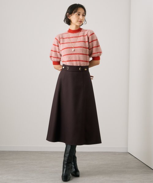 セール】ブライトツイルベルトモチーフスカート(504893515) | アナイ  