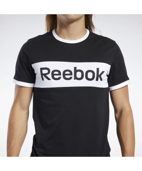 Reebok(Reebok)/トレーニング エッセンシャルズ リニア ロゴ Tシャツ / Training Essentials Linear Logo Tee/img02