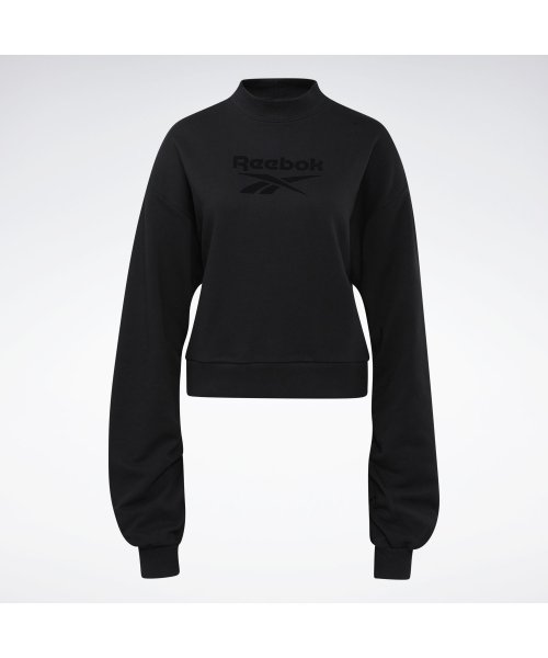 Reebok(Reebok)/クラシックス モックネック クルー スウェットシャツ / Classics Mock Neck Crew Sweatshirt/img05