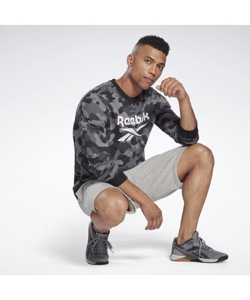 Reebok(リーボック)/カモ オールオーバー プリント クルー スウェットシャツ / Camo Allover Print Crew Sweatshirt/img04