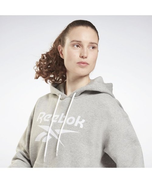 Reebok(Reebok)/リーボック アイデンティティ ロゴ フリース プルオーバー フーディー / Reebok Identity Logo Fleece Pullov/img02